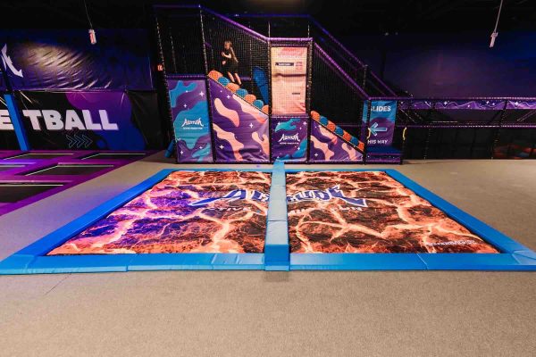 trampoline park at altitude