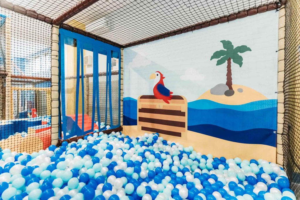 nature themed indoor playground