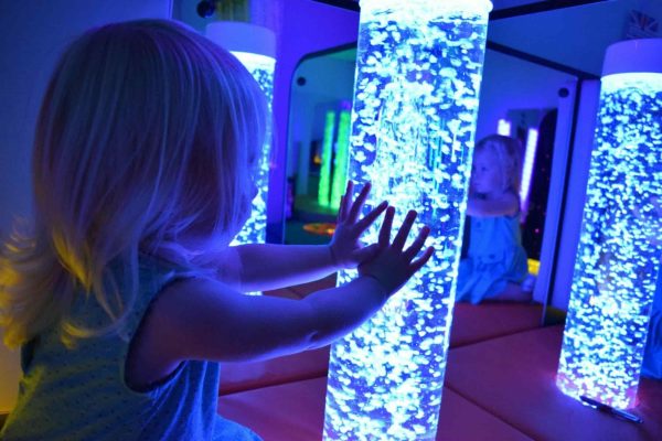 sensory play at indoor playground