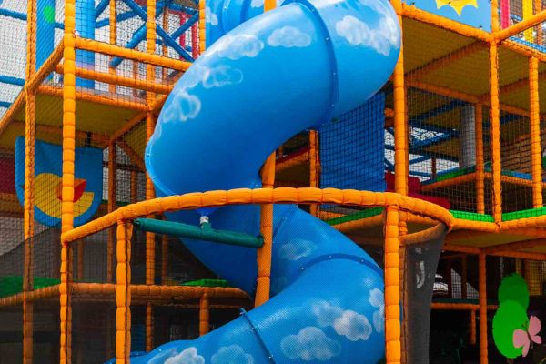 blue slide